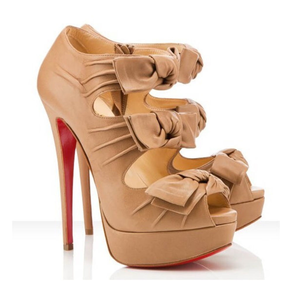 Christian Louboutin Madame Butterfly Booties (36)